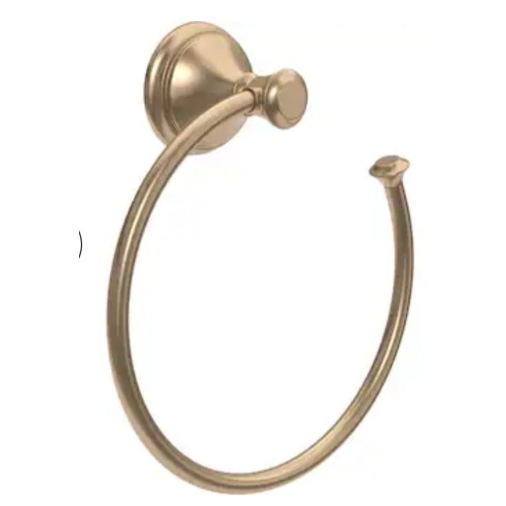 Delta Cassidy  Single Hand Towel Ring Champagne Bronze NIB